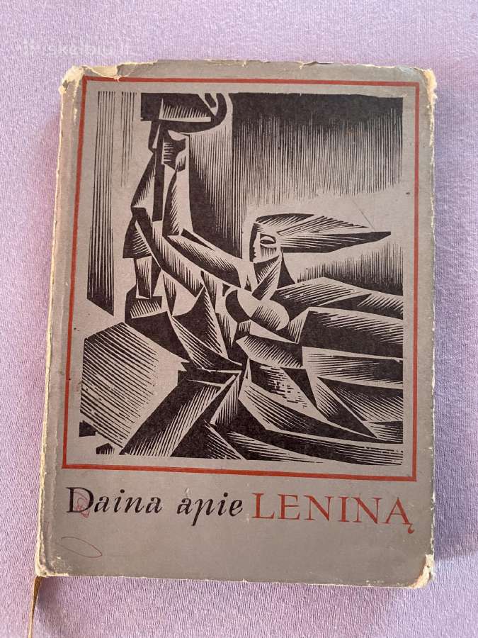 Parduodmas eilerasciu rinkinys apie Lenina