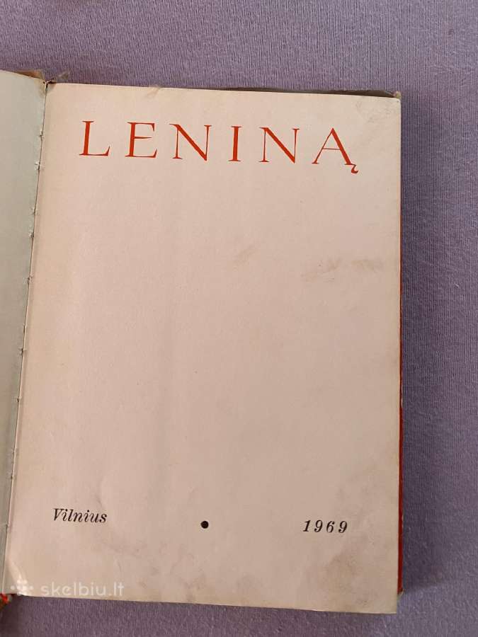 Parduodmas eilerasciu rinkinys apie Lenina - nuotraukos Nr. 2
