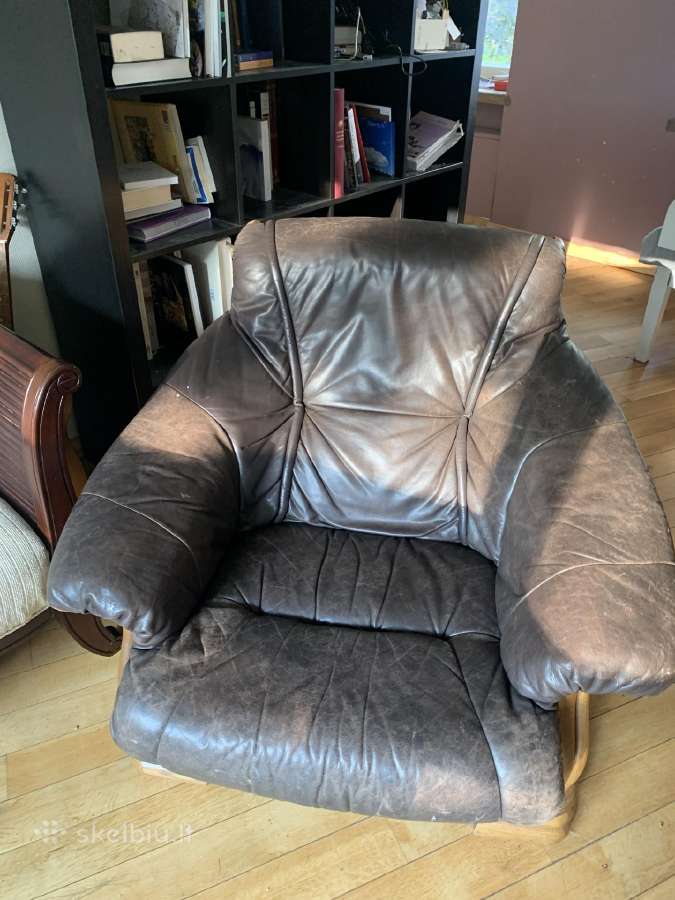 2 odiniai foteliai po 50 eur - nuotraukos Nr. 3