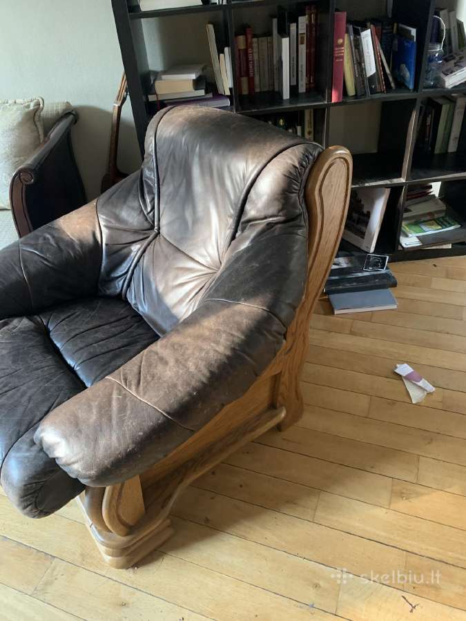 2 odiniai foteliai po 50 eur - nuotraukos Nr. 4