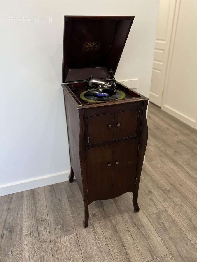 Antikvarinė muzikinė dėžutė Victrola X