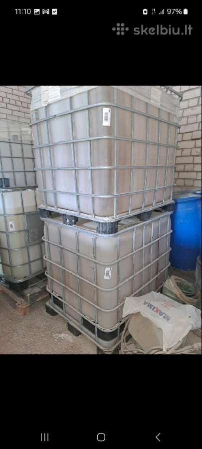 Toninė Bačka 1000 litru konteineris toninis Ibc