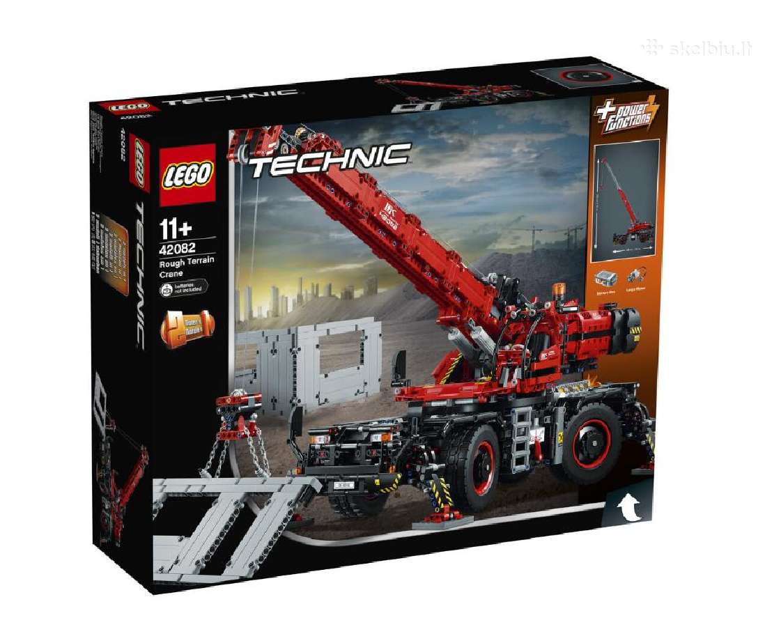 42082 Lego® Technic Rough Terrain Crane - Skelbiu.lt