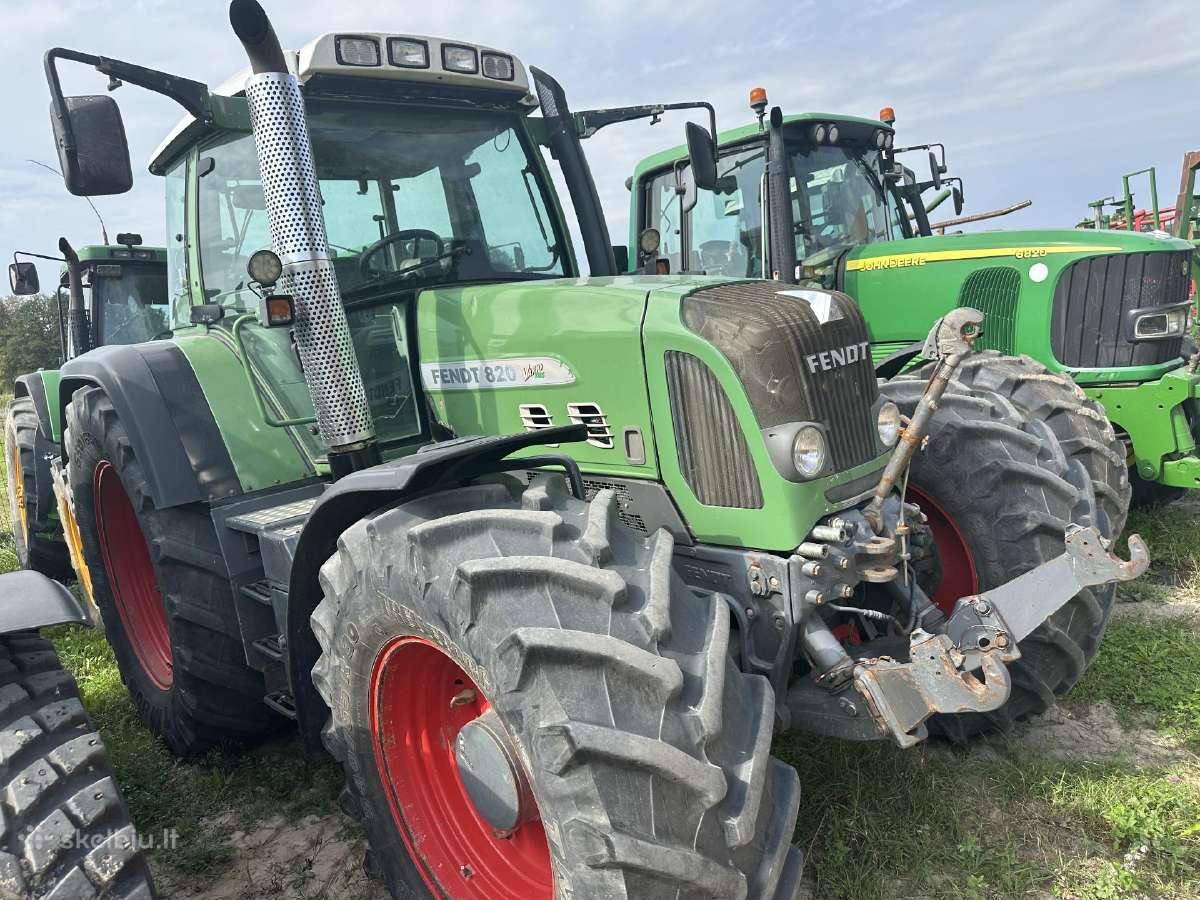 Traktorius fendt 820 - nuotraukos Nr. 2