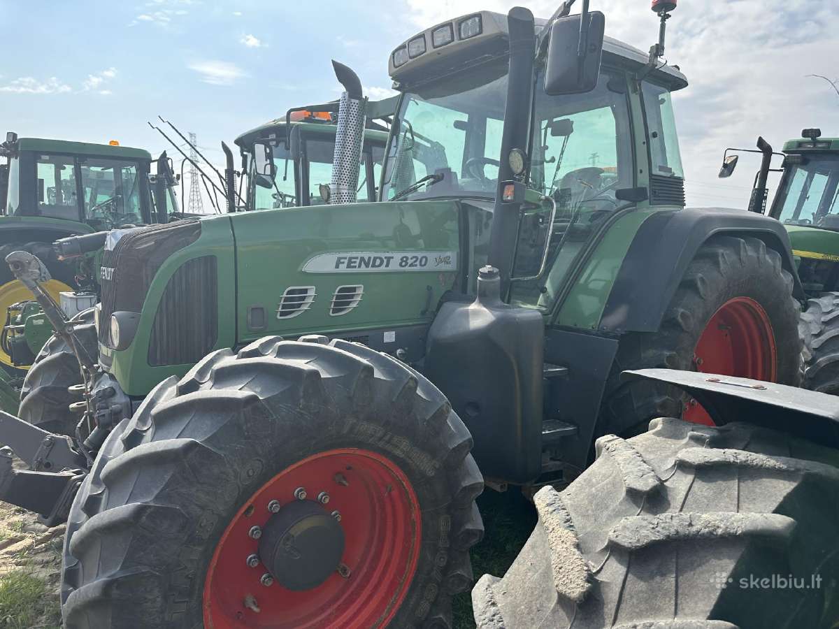 Traktorius fendt 820 - nuotraukos Nr. 3