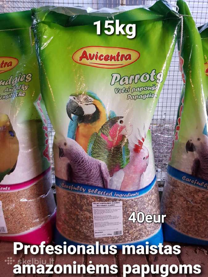 Profesionalus maistas papugoms - nuotraukos Nr. 7