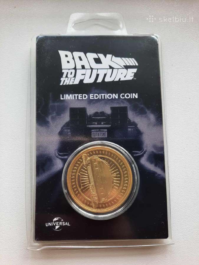 Back To The Future Limited Edition Gold Coin