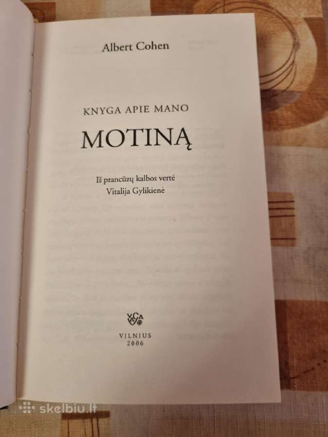 Knyga apie mano motiną - nuotraukos Nr. 2