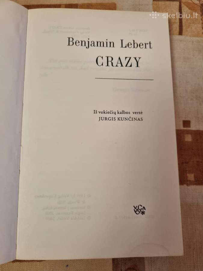 Crazy - aut benjamin lebert - nuotraukos Nr. 2