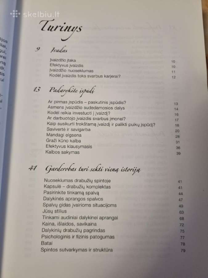Dalykinės išvaizdos vadovas - nuotraukos Nr. 4