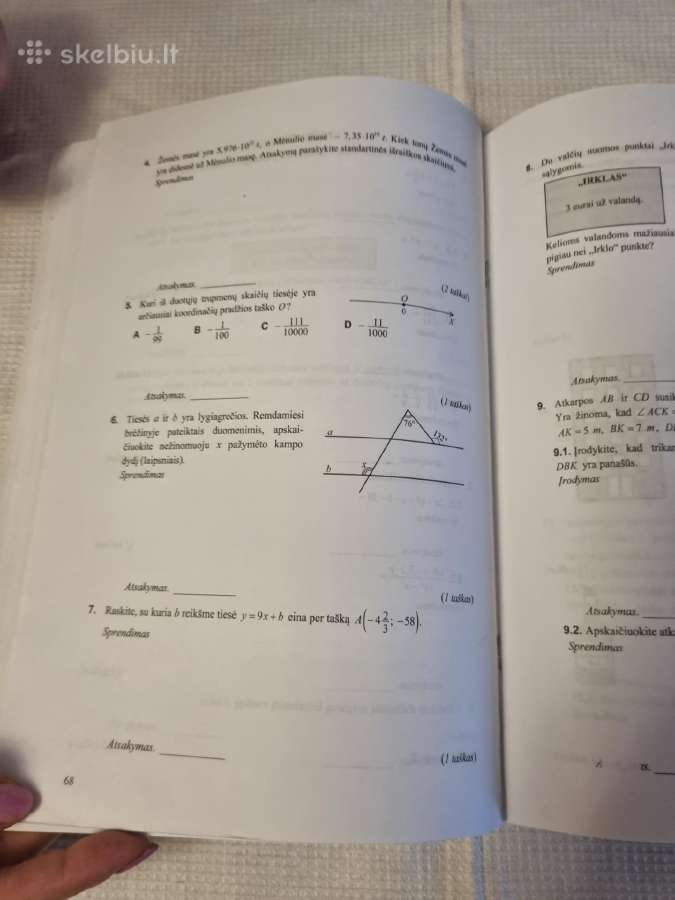 Pagalbinė priemonė matematikos pasiekimų patikrini - nuotraukos Nr. 7