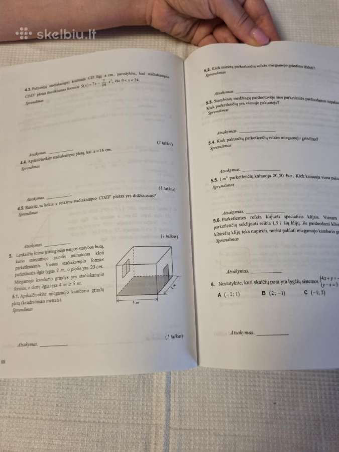 Pagalbinė priemonė matematikos pasiekimų patikrini - nuotraukos Nr. 8