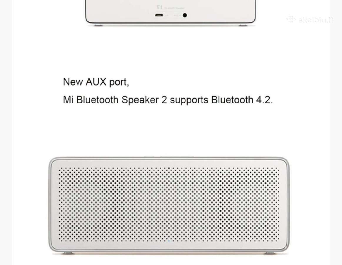 Mi bluetooth speaker 2 naujas - nuotraukos Nr. 2