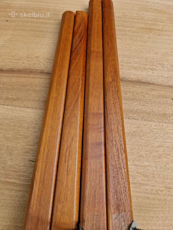 Vintažinis mid century tikmedžio kavos staliukas - nuotraukos Nr. 35