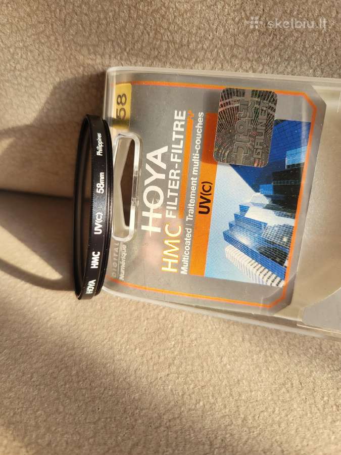 Hoya hmc uv filtras 58mm