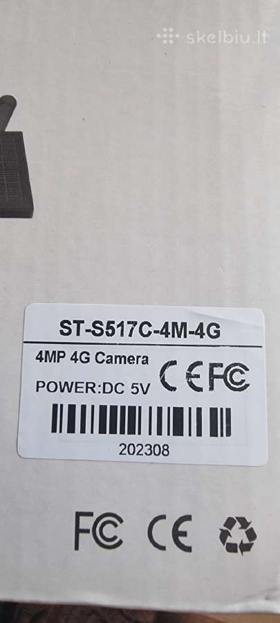 Sukineima 4G kamera su saules panele - nuotraukos Nr. 3