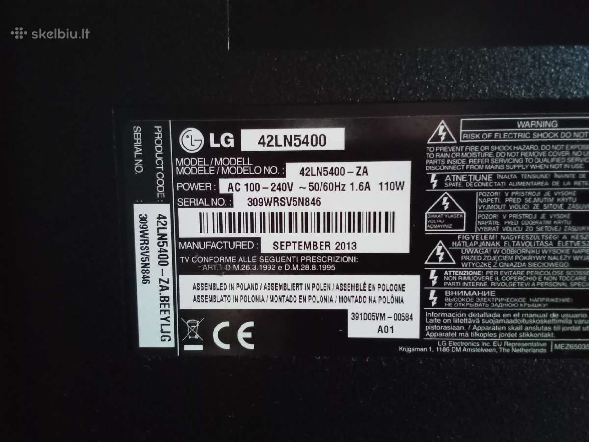 Parduodu TV LG