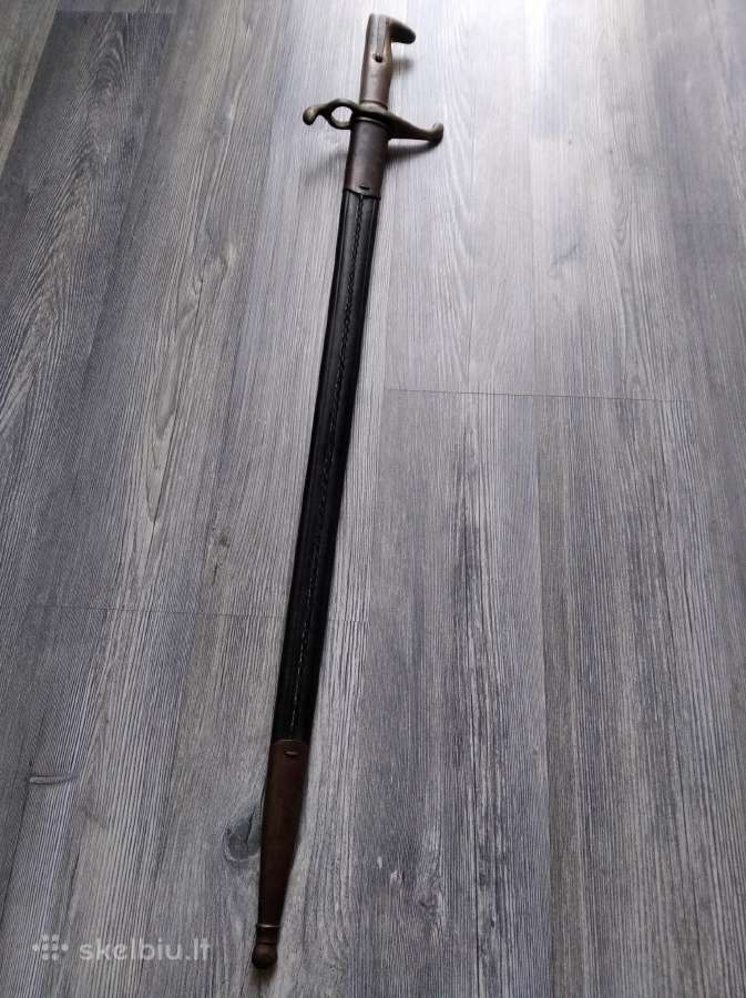 Vokiskas paradinis durtuvas M1871 - nuotraukos Nr. 2
