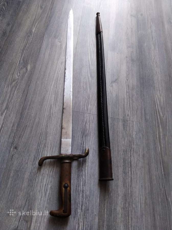 Vokiskas paradinis durtuvas M1871 - nuotraukos Nr. 3