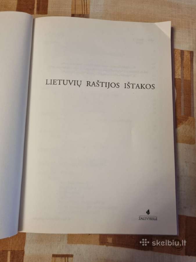 Lietuvių raštijos ištakos 2006 m , nauja knyga - nuotraukos Nr. 2