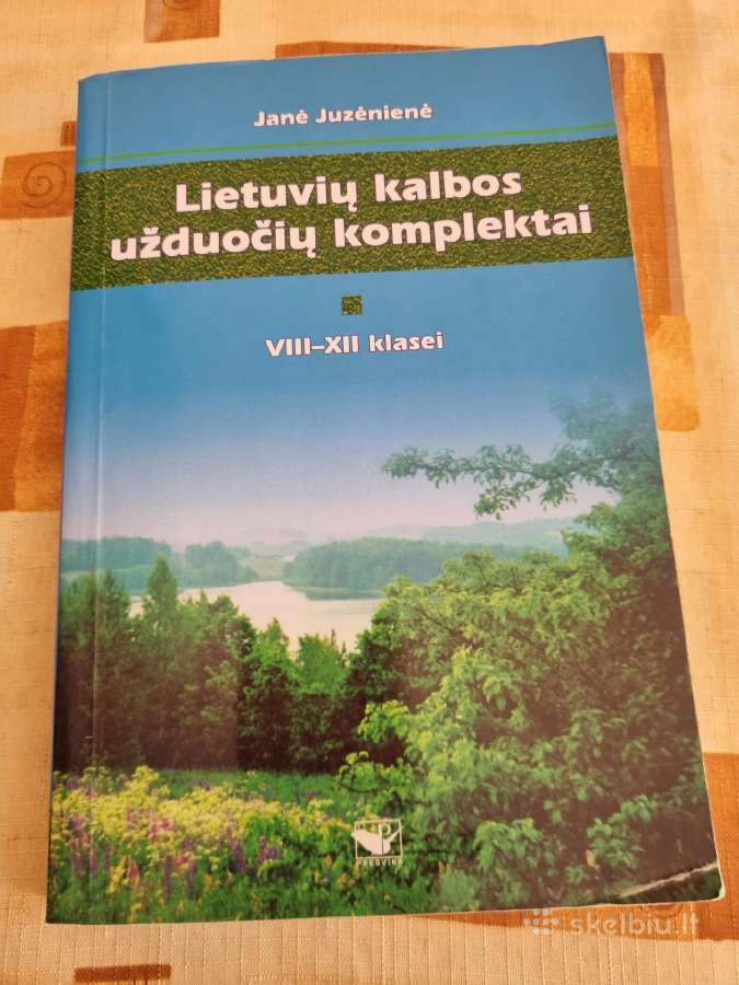 Lietuvių kalbos užduočių komlektai 8 - 12 kl