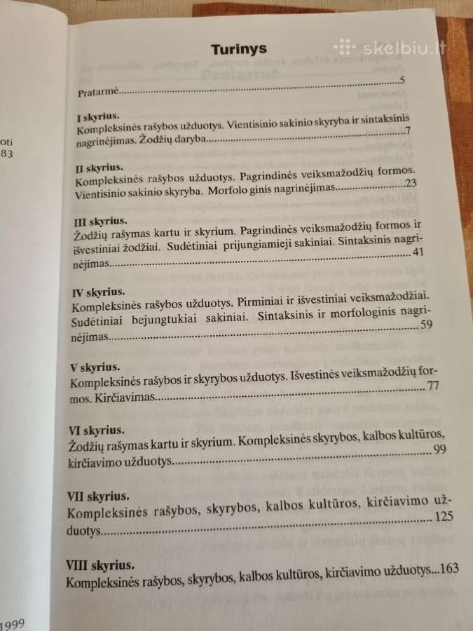Lietuvių kalbos užduočių komlektai 8 - 12 kl - nuotraukos Nr. 3