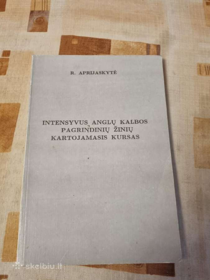 Intensyvus anglų kalbos kartojamasis kursas