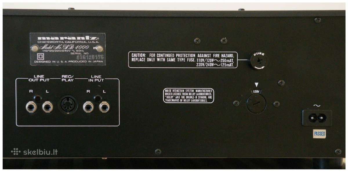 Marantz Sd 6020 Onkyo Ta-2055 Ta-2360 - nuotraukos Nr. 11