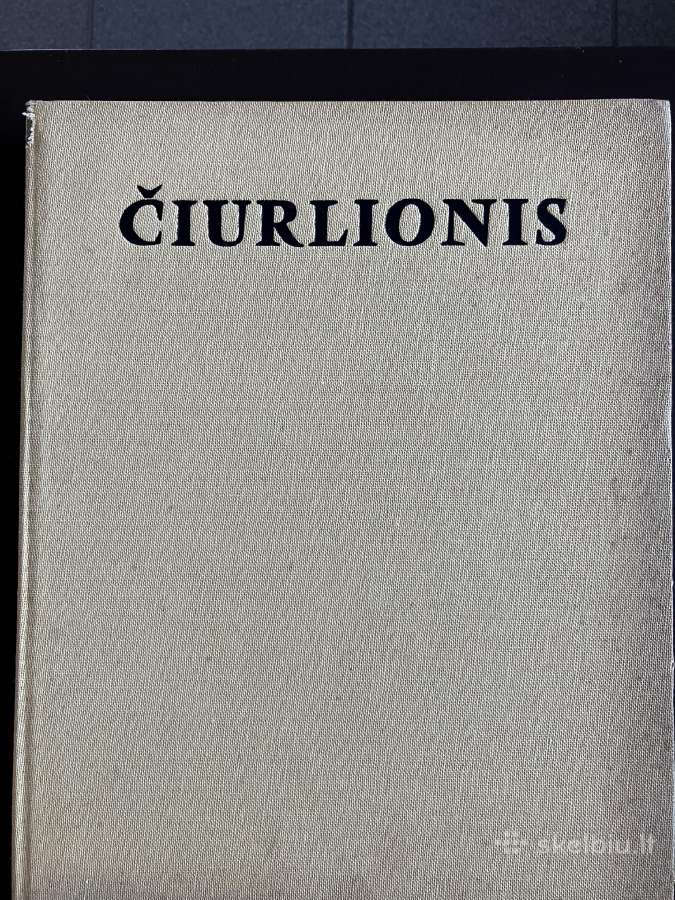 Knyga-albumas Čiurlionis