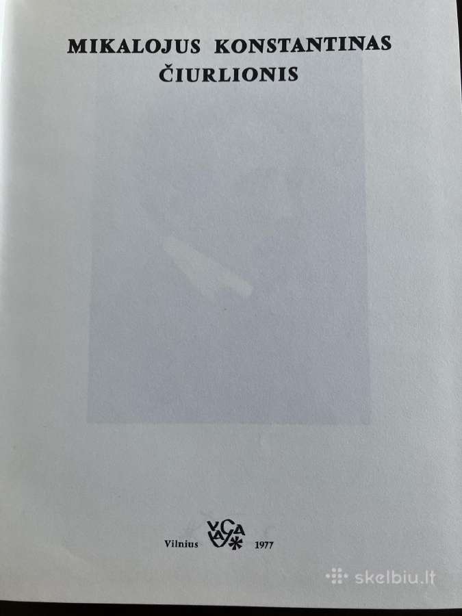Knyga-albumas Čiurlionis - nuotraukos Nr. 2