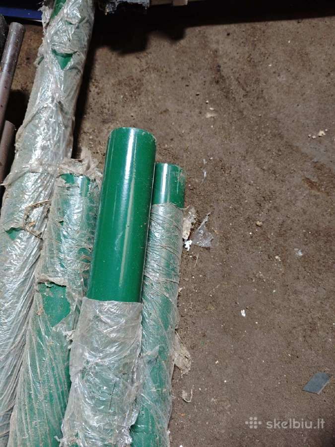 Metaliniai 60mm tvoros stulpai apvalūs