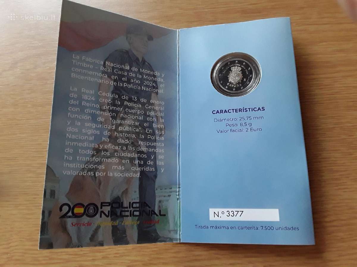 Ispanija 2024 m. proof - nuotraukos Nr. 2