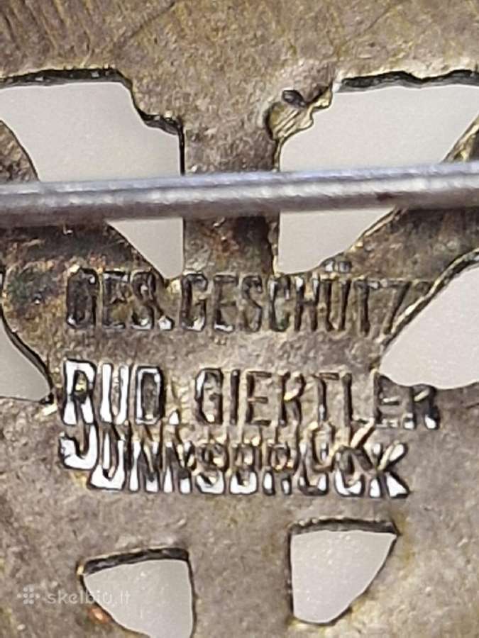 Šv. Pranciškaus Tretininkų ordino ženkleliai ~1930 - nuotraukos Nr. 4