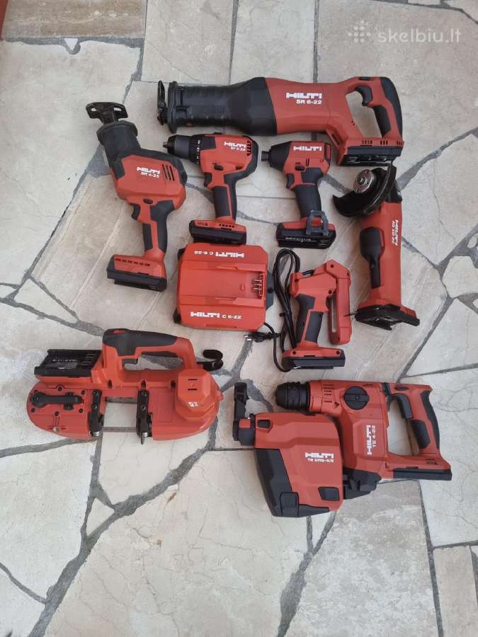 Hilti Sr 4-22 ir Sr 6-22 Nuron pjūklai - Skelbiu.lt