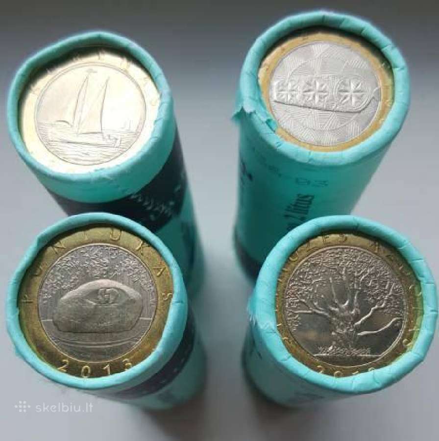 2 Lt gamtos ir žmogaus kūriniams ritinėliai 4 vnt.