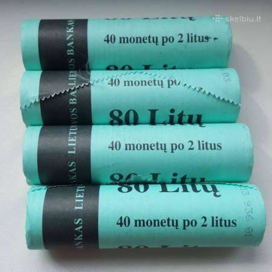 2 Lt gamtos ir žmogaus kūriniams ritinėliai 4 vnt. - nuotraukos Nr. 2