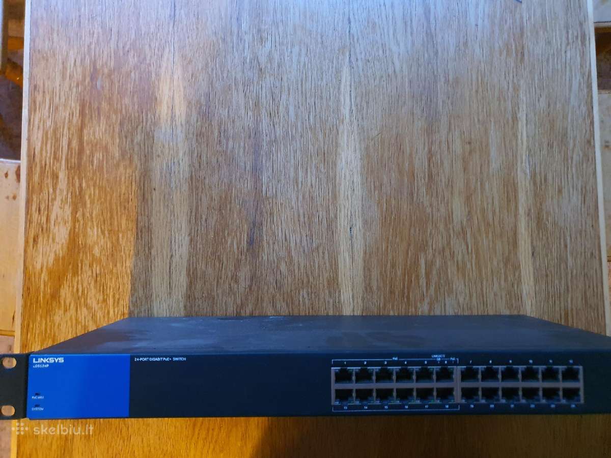 Linksys Lgs124p - nuotraukos Nr. 4