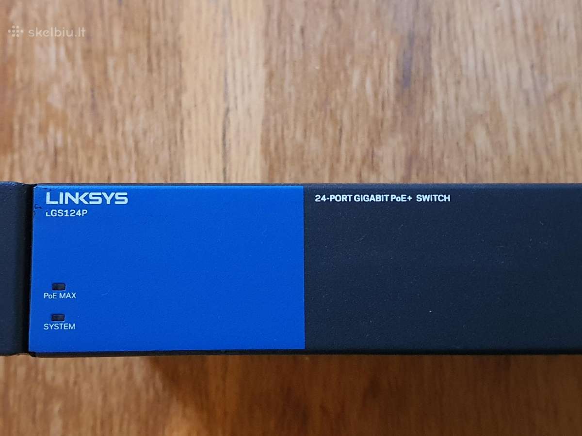 Linksys Lgs124p - nuotraukos Nr. 2