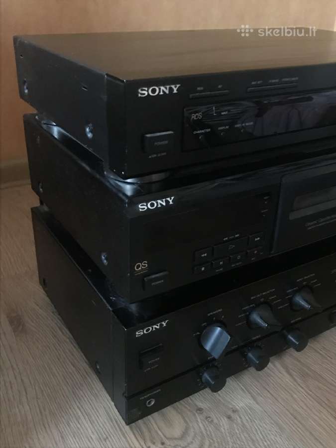 Sony kasečiu grotuvas, stiprintuvas ir radijas - nuotraukos Nr. 4