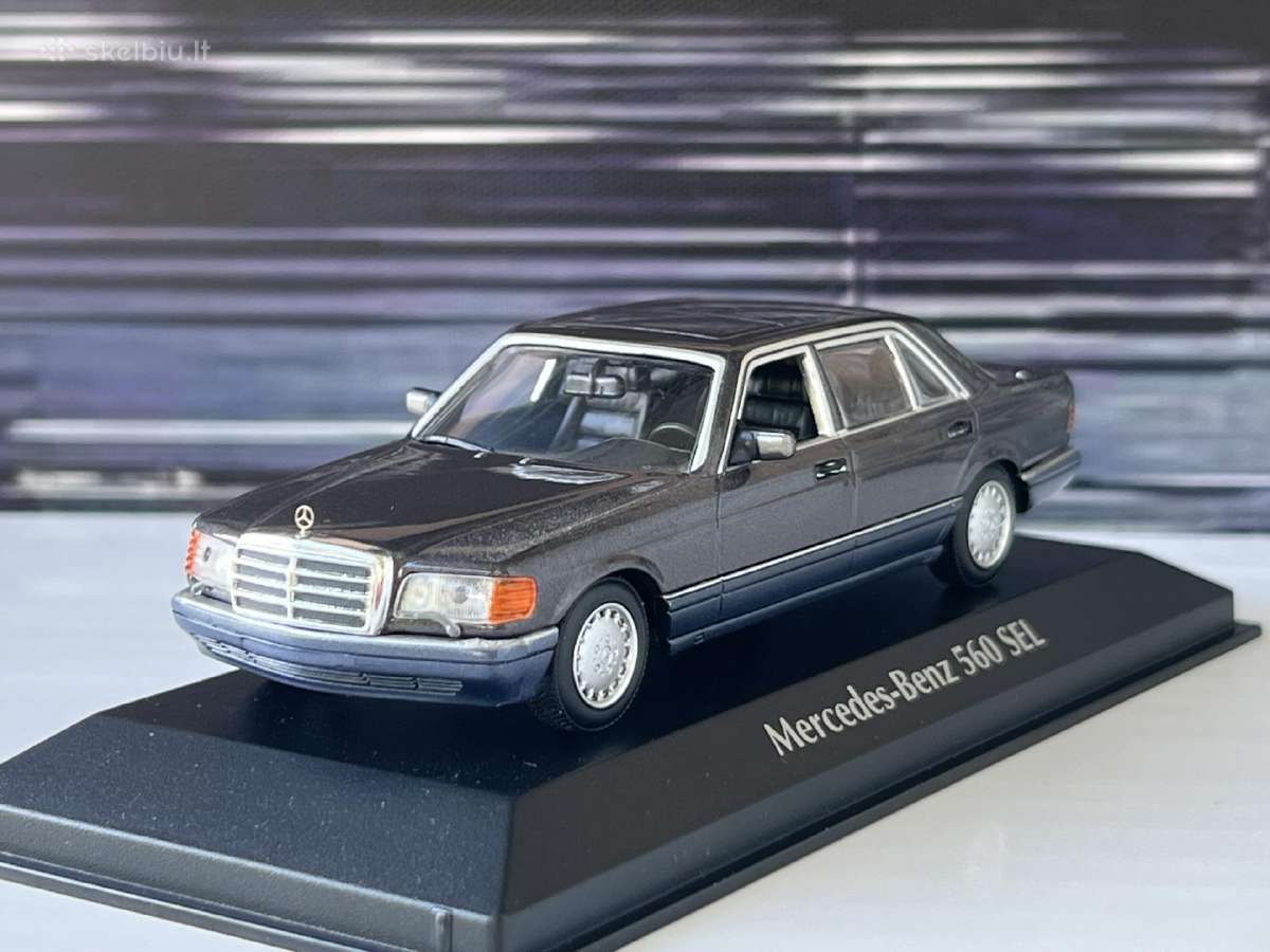 Mercedes Benz 560 Sel 1:43 - nuotraukos Nr. 3