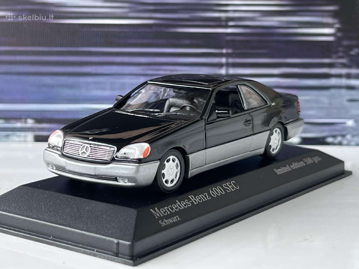 Mercedes-benz 600 Sec 1:43 - nuotraukos Nr. 3