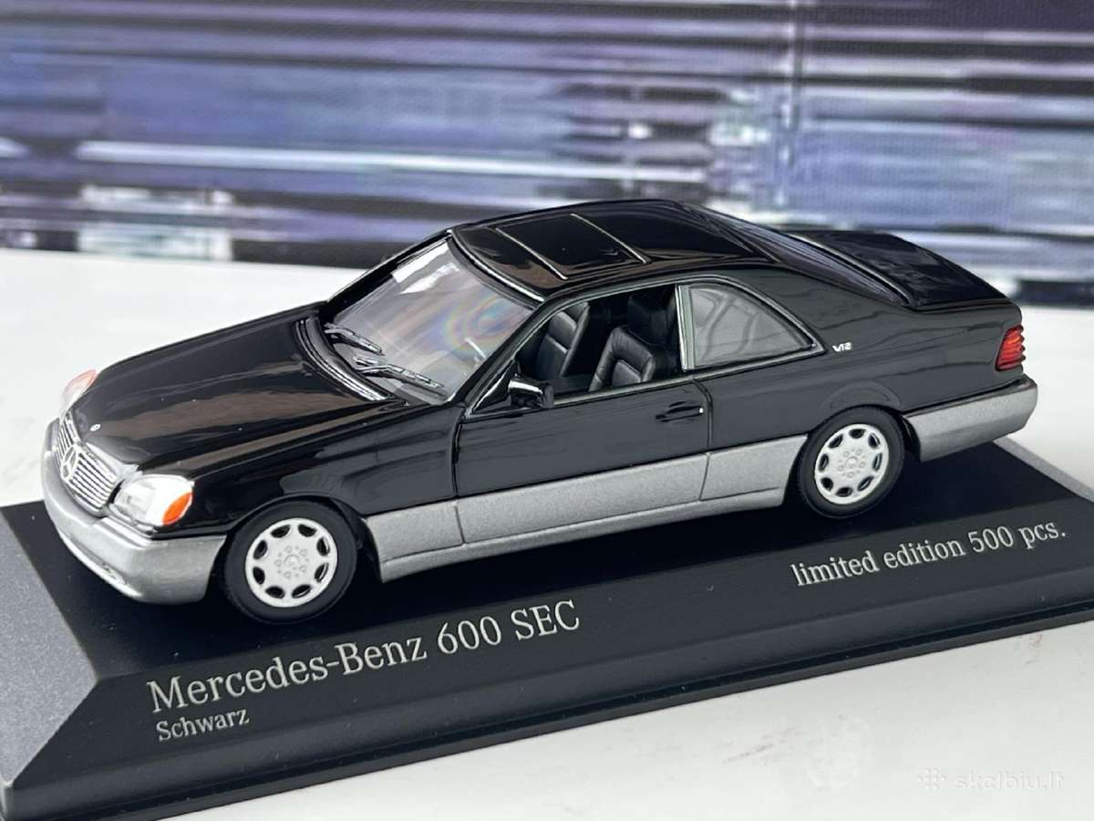 Mercedes-benz 600 Sec 1:43 - nuotraukos Nr. 4
