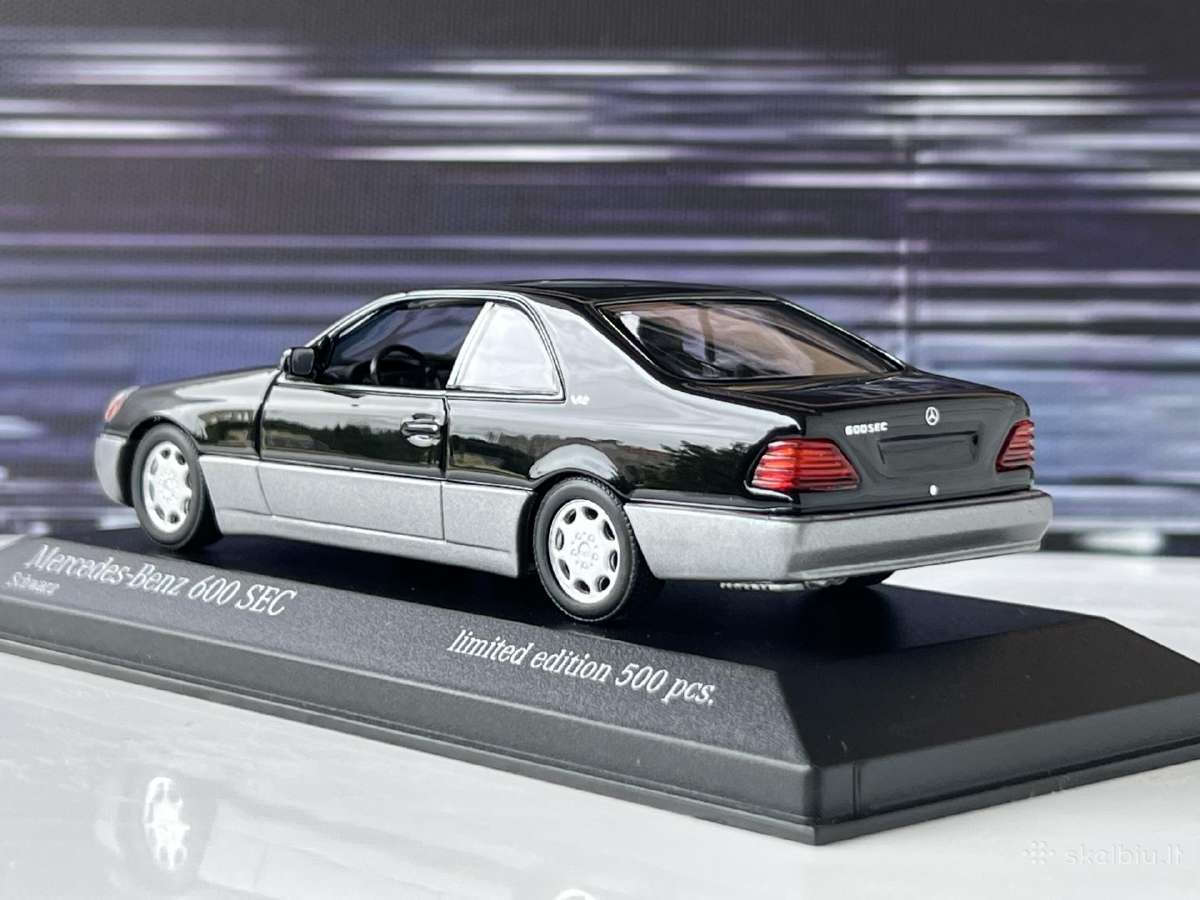 Mercedes-benz 600 Sec 1:43 - nuotraukos Nr. 8