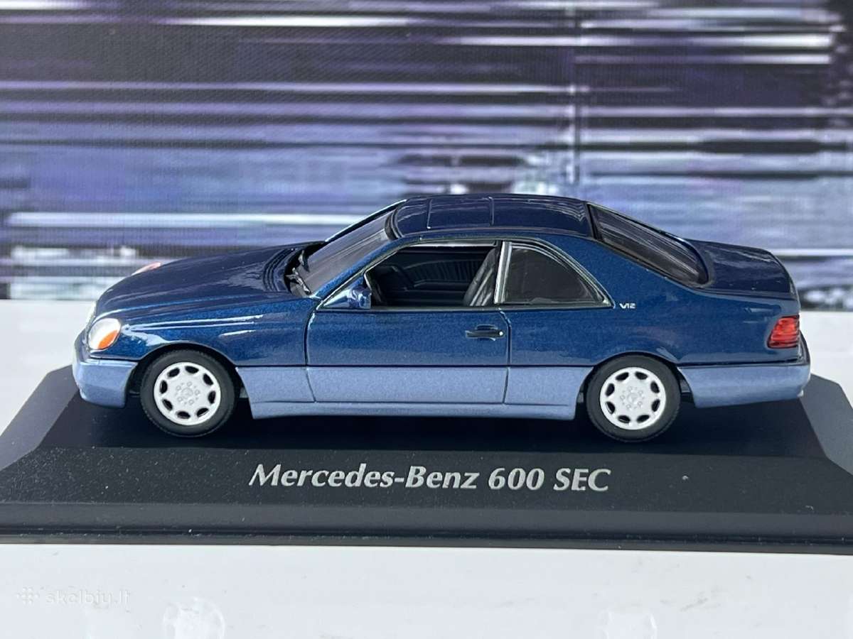 Mercedes-benz 600 Sec 1:43 - nuotraukos Nr. 2