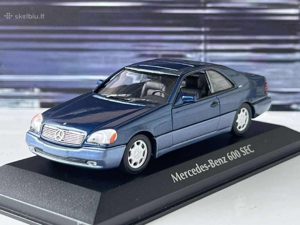 Mercedes-benz 600 Sec 1:43 - nuotraukos Nr. 3