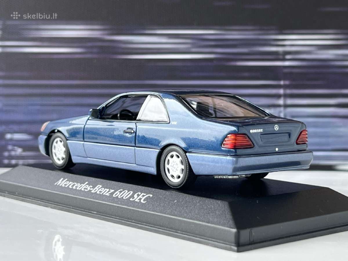 Mercedes-benz 600 Sec 1:43 - nuotraukos Nr. 7