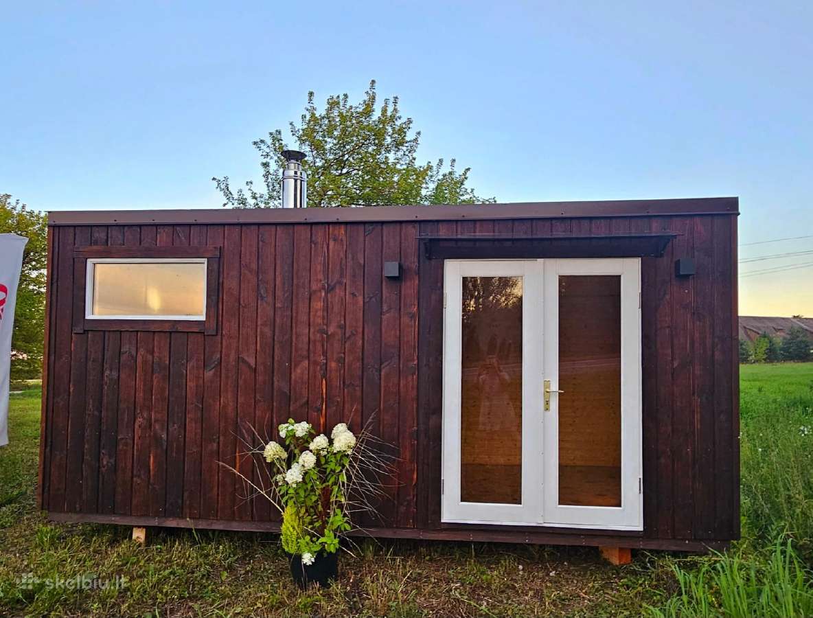 Gaminame įvairių dydžių karkasines pirtis, 4x2,4m - nuotraukos Nr. 6