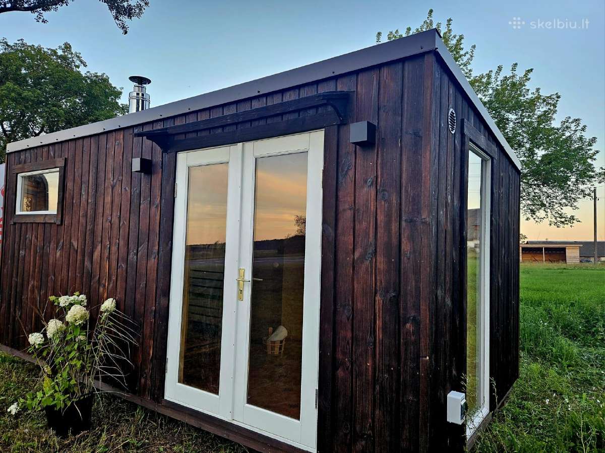 Gaminame įvairių dydžių karkasines pirtis, 4x2,4m - nuotraukos Nr. 8