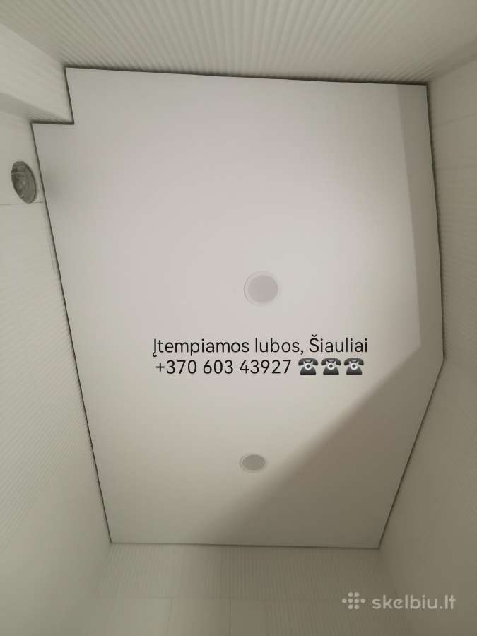 Įtempiamos lubos Šiauliai - nuotraukos Nr. 22