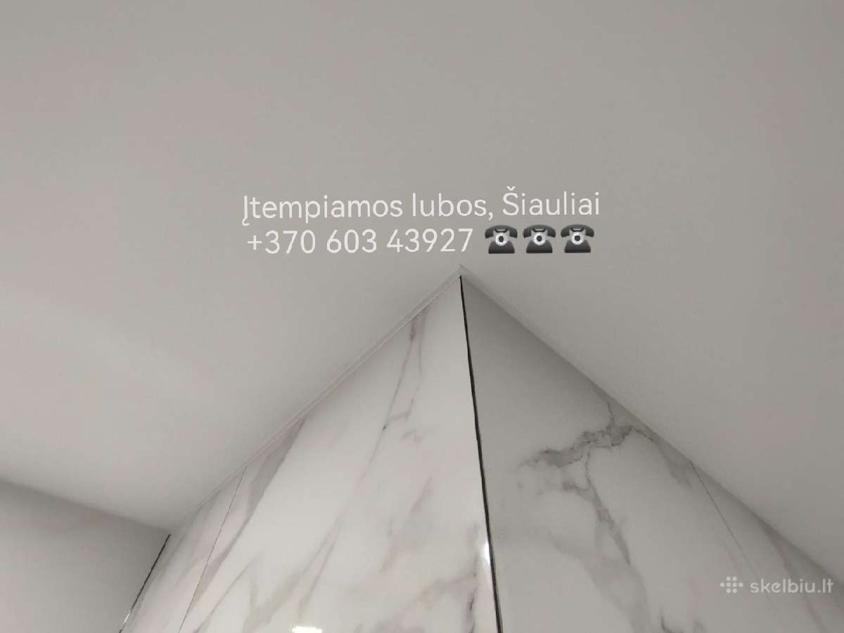 Įtempiamos lubos Šiauliai - nuotraukos Nr. 23